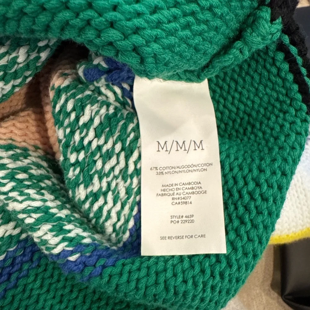 CAbi Pop Crop Sweater Medium - Picture 6 of 9